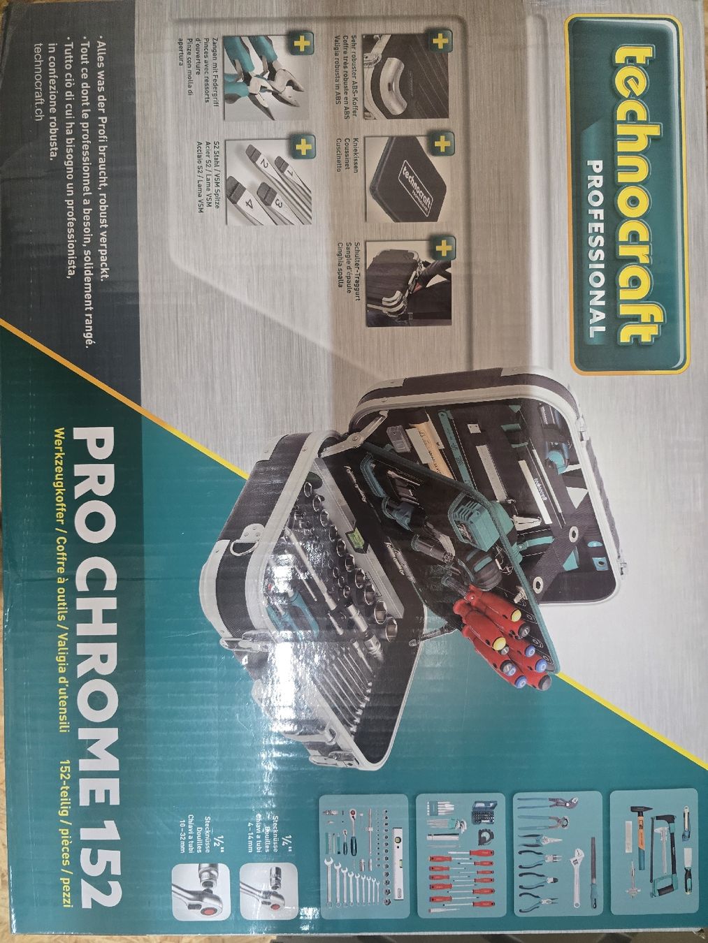Technocraft Tous les outils: Werkzeugkoffer Technocraft – Neuf avec emballage d'origine à Ormalingen par Neraarami85