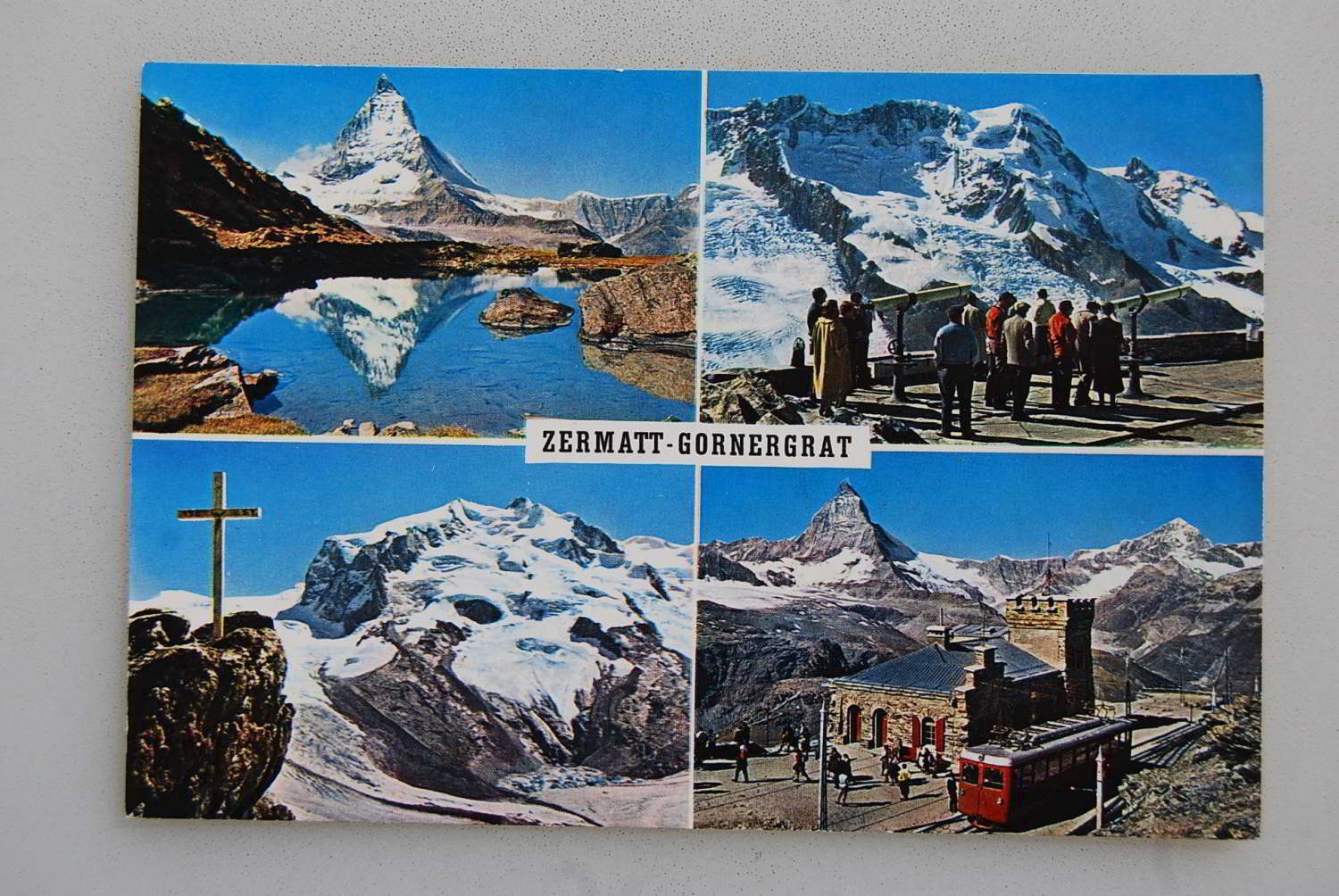 Cartoline postali: AK Zermatt-Gornergrat – Usato da Rüfenacht BE venduto da Toro06