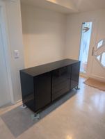 Sideboard schwarz hochglanz
