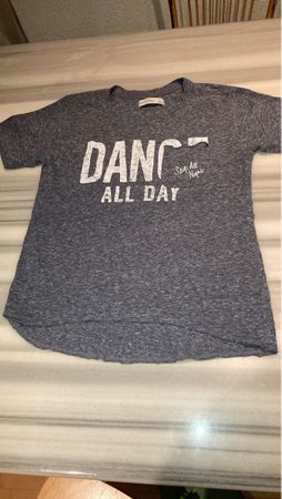 Lässiges T-Shirt💙Dance All Day – Gr.S nr.2