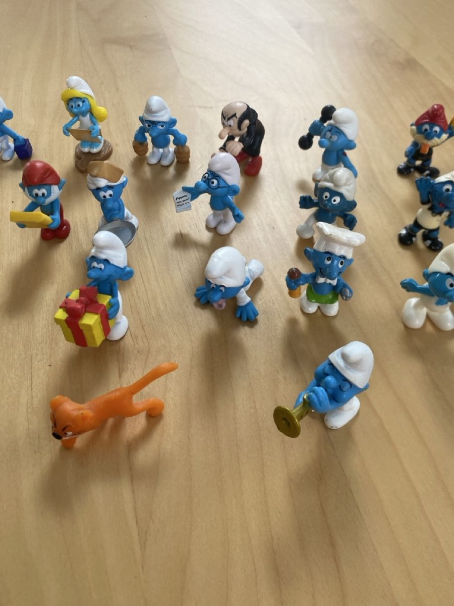 Statuette: Schlümpfe aus Ü-Eier – Usato da Tuggen venduto da Haribo3000 2