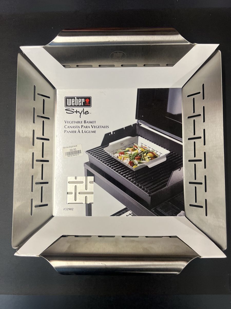 Weber Elettrodomestici da cucina: Panier à légumes pour grill – Nuovo e nell'imballaggio originale da Tannay venduto da mic_5gvv