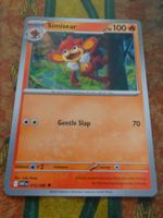 POKEMON  Simisear  I  WHT EN  015/086  HP100  2025