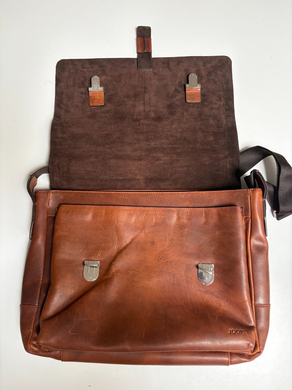 Joop Borse: Joop - Messenger Bag in Braun – Usato da Zug venduto da isdach 4