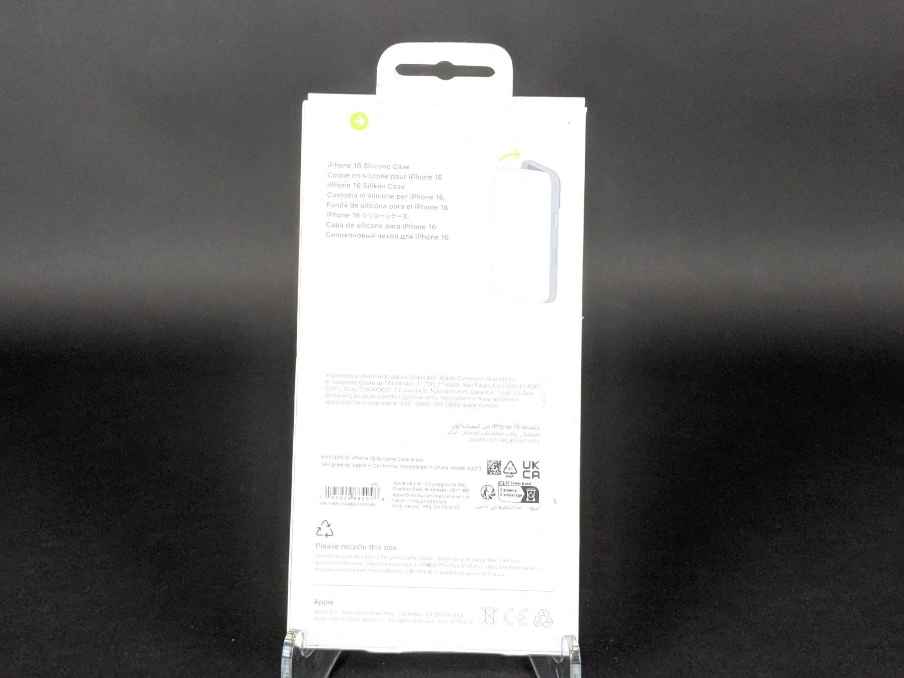 Apple Cover & Protezioni schermo: APPLE iPhone 16 Silicone Case – Nuovo (secondo la descrizione) da Thun venduto da Restwert_Thun 1