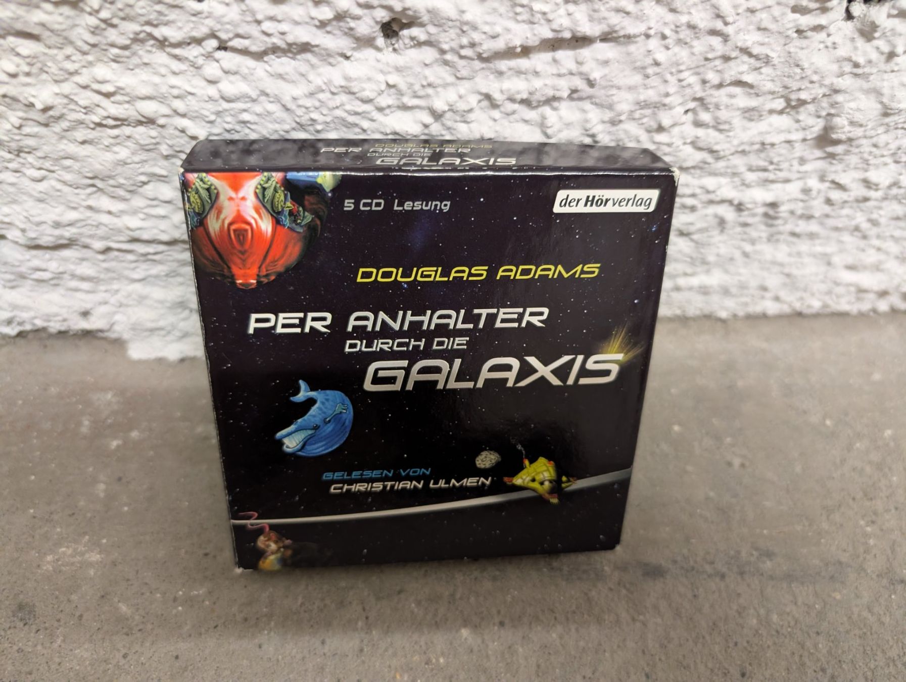Audiolibri: Per Anhalter durch die Galaxis 5 CDs Douglas Adams – Usato da Zürich venduto da Haha11