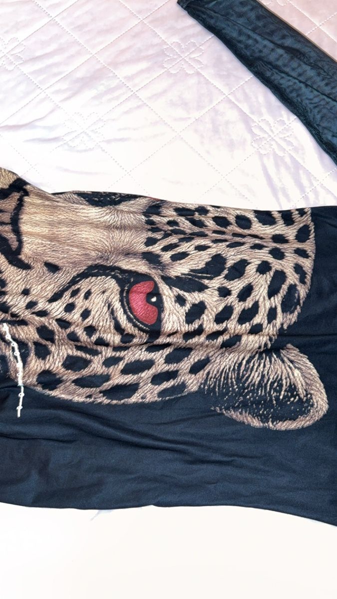 Kleider: Kleid mit Leopardenprint schwarz – Neu und originalverpackt aus Buchs AG von era_5wsj 2