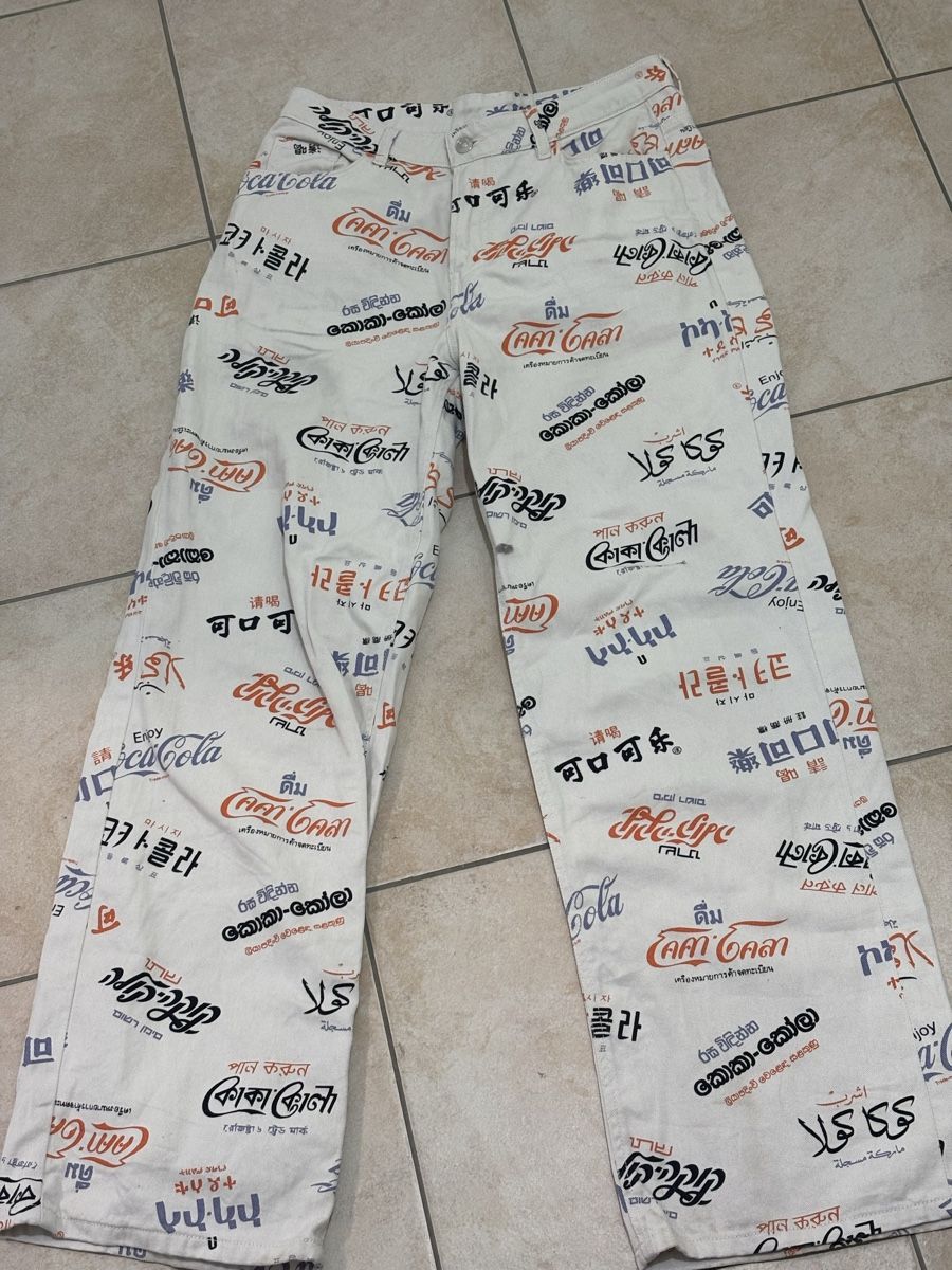 Pantaloni: Coca-Cola Hosen Grösse 38 – Usato da Therwil venduto da cosugs