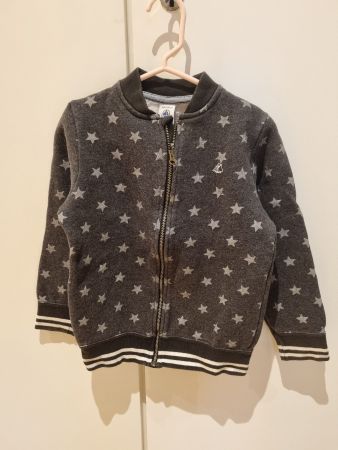 Jäckli mit Sternen von Petit bateau, Grösse 116