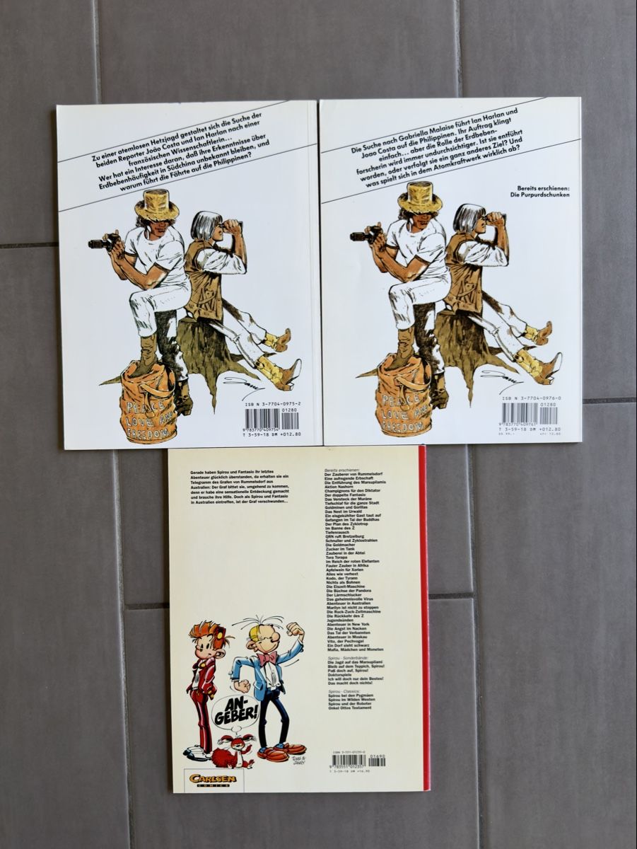 Fumetti: 3x Comics (Abenteuer / Funny) – Usato da Büetigen venduto da Naschle 1