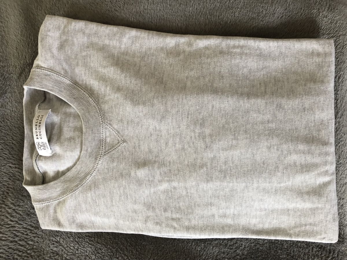 Brunello Cucinelli Pullover & Sweatshirts: Brunello Cucinelli Pullover grau Grösse 42, guter Zustand! – Gebraucht aus St.Gallen von sangi56 4
