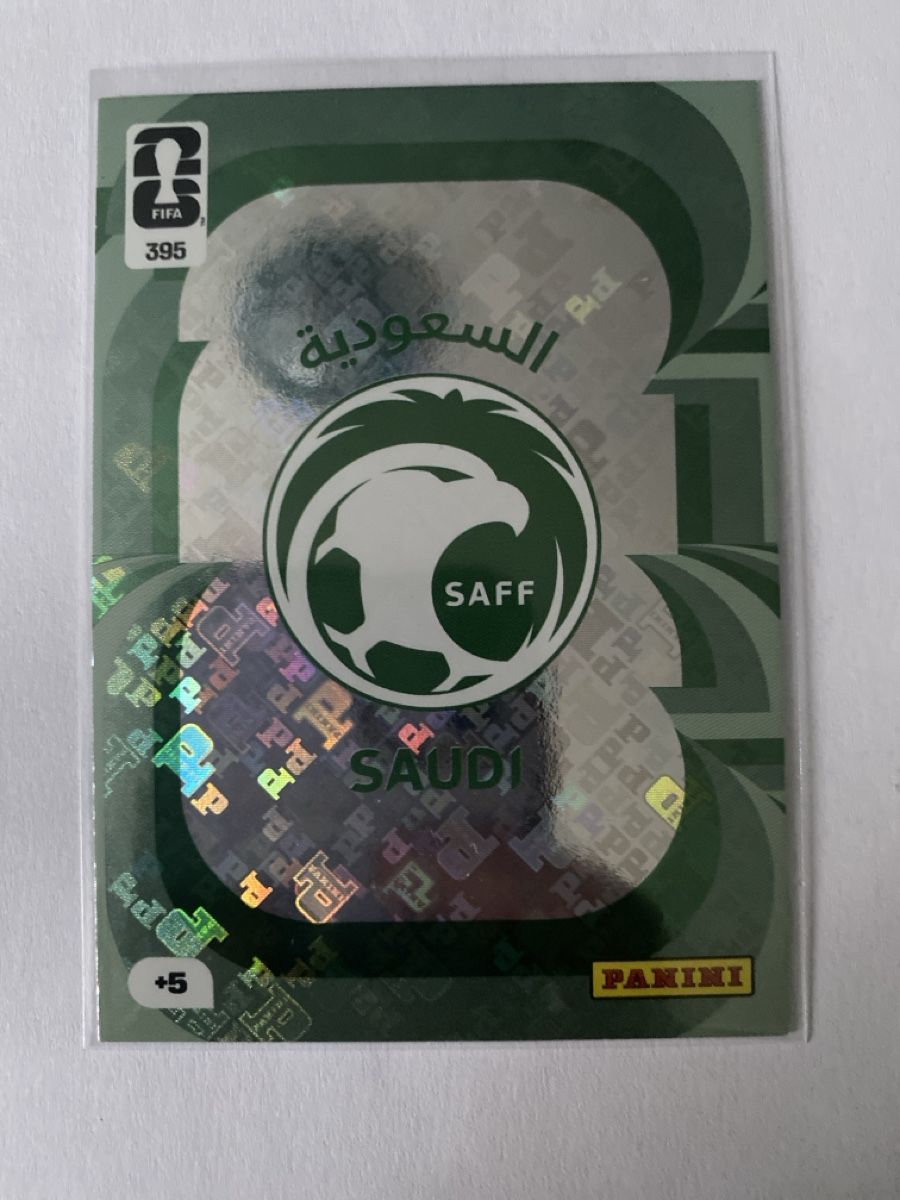 Panini Sammelbilder & Trading cards: Panini FIFA World Cup 2026 Adrenalyn Saudi Arabia Emblem – Neu (gemäss Beschreibung) aus Winterthur von SeanTrieb