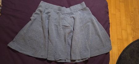 Minirock Benetton himmelblau S