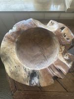 Holzschale Wurzelholz rustikal Deko Schale ca. 35cm