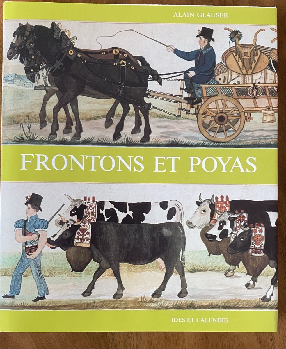 Libri: Frontons et poyas. – Usato da Biel/Bienne venduto da sol_7wtq