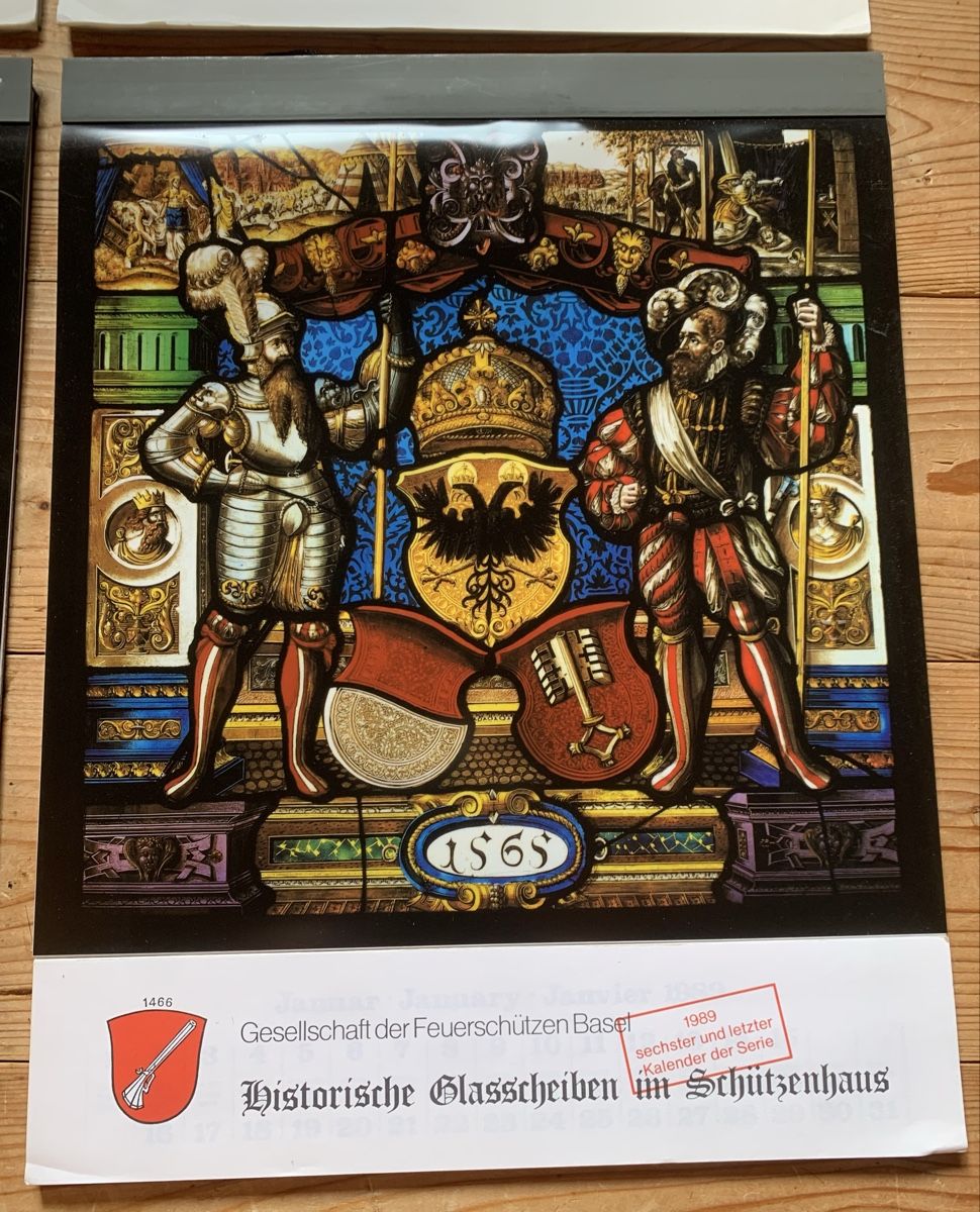 Calendari: 4 Schützenkalender mit Gross-Dias – Usato da Goldingen venduto da Bergler012 1