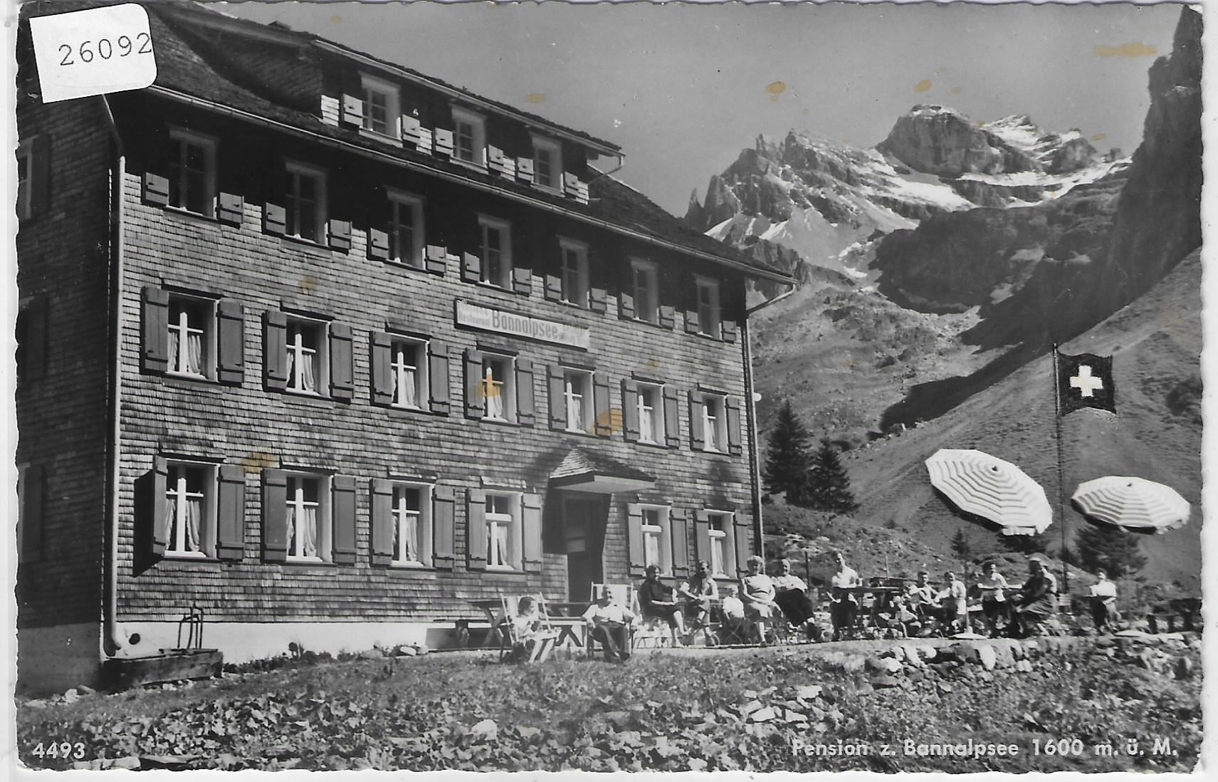 Cartoline postali: Pension zur Bannalpsee – Usato da Ettingen venduto da Kartenplanet