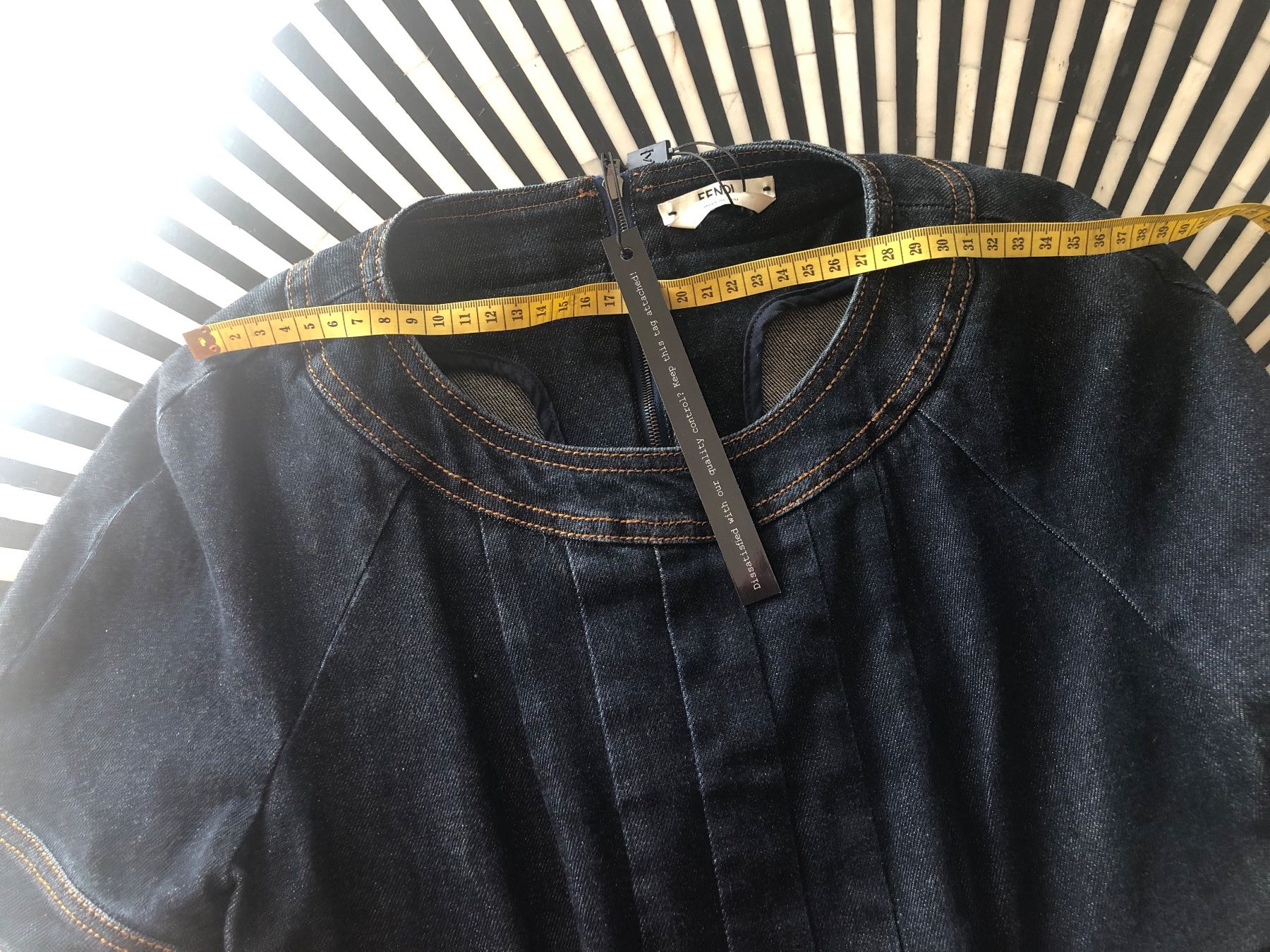 Fendi Kleider: FENDI Denim kleid mit cut outs NEU – Neu (gemäss Beschreibung) aus Sutz von paleo6454 9