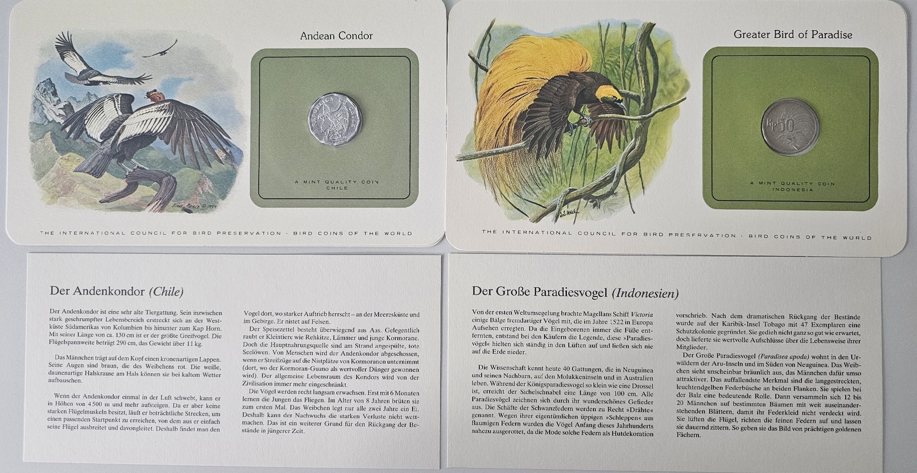 Alle Münzen: Vogelmünzen der Welt – Gebraucht aus Jona von ga.pfister 8