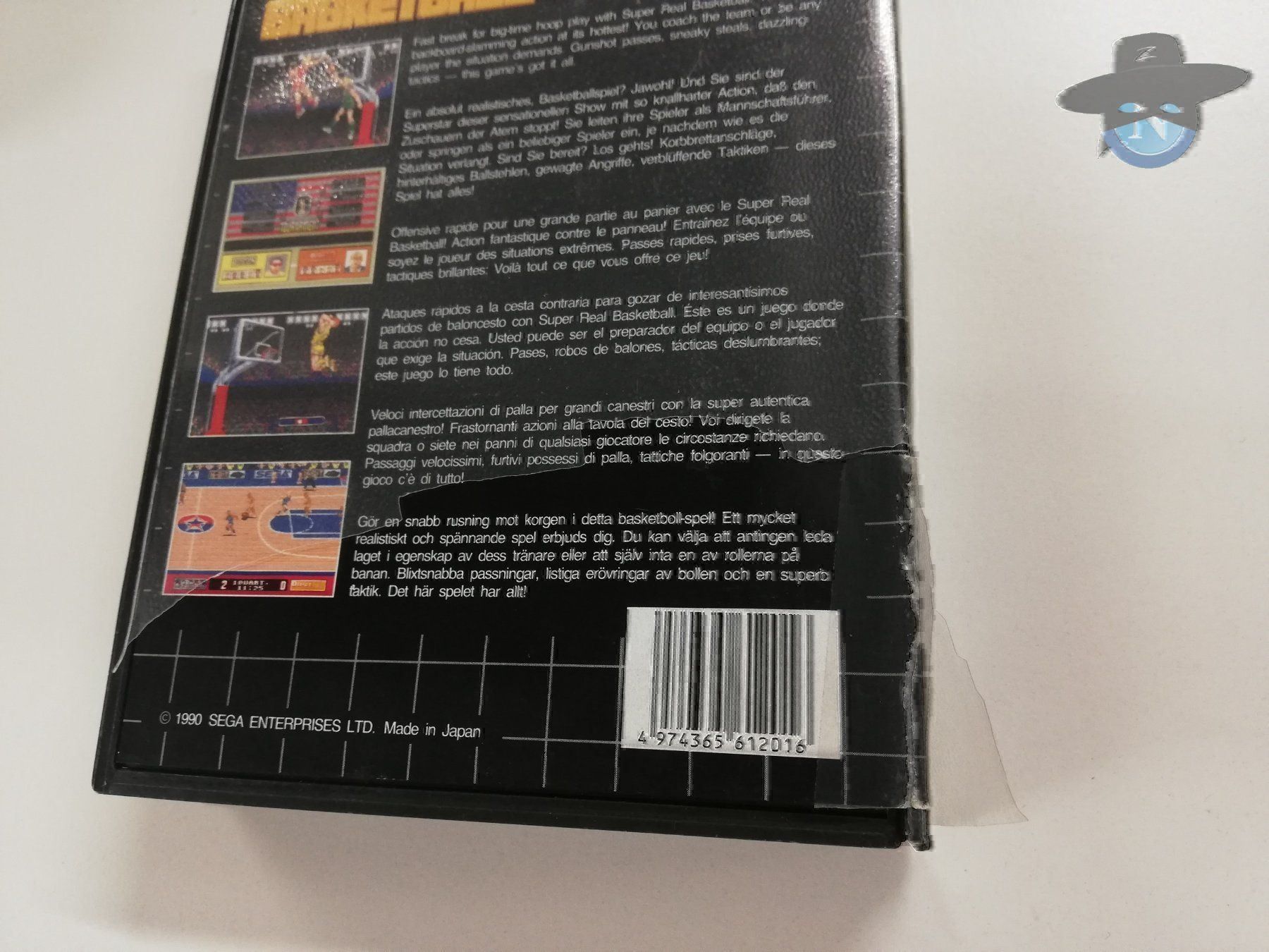 Sega Giochi: Super Real Basketball / Sega Mega Drive – Usato da St. Gallen venduto da zorro_dc 3