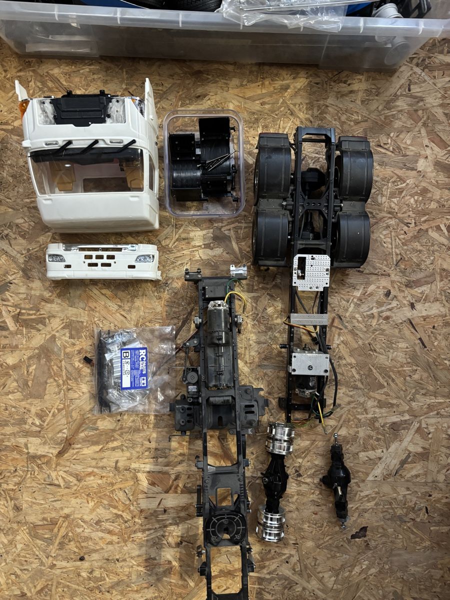 Tamiya Modellismo RC: Tamiya LKW Teile – Usato da Sax venduto da Modellbau82 3