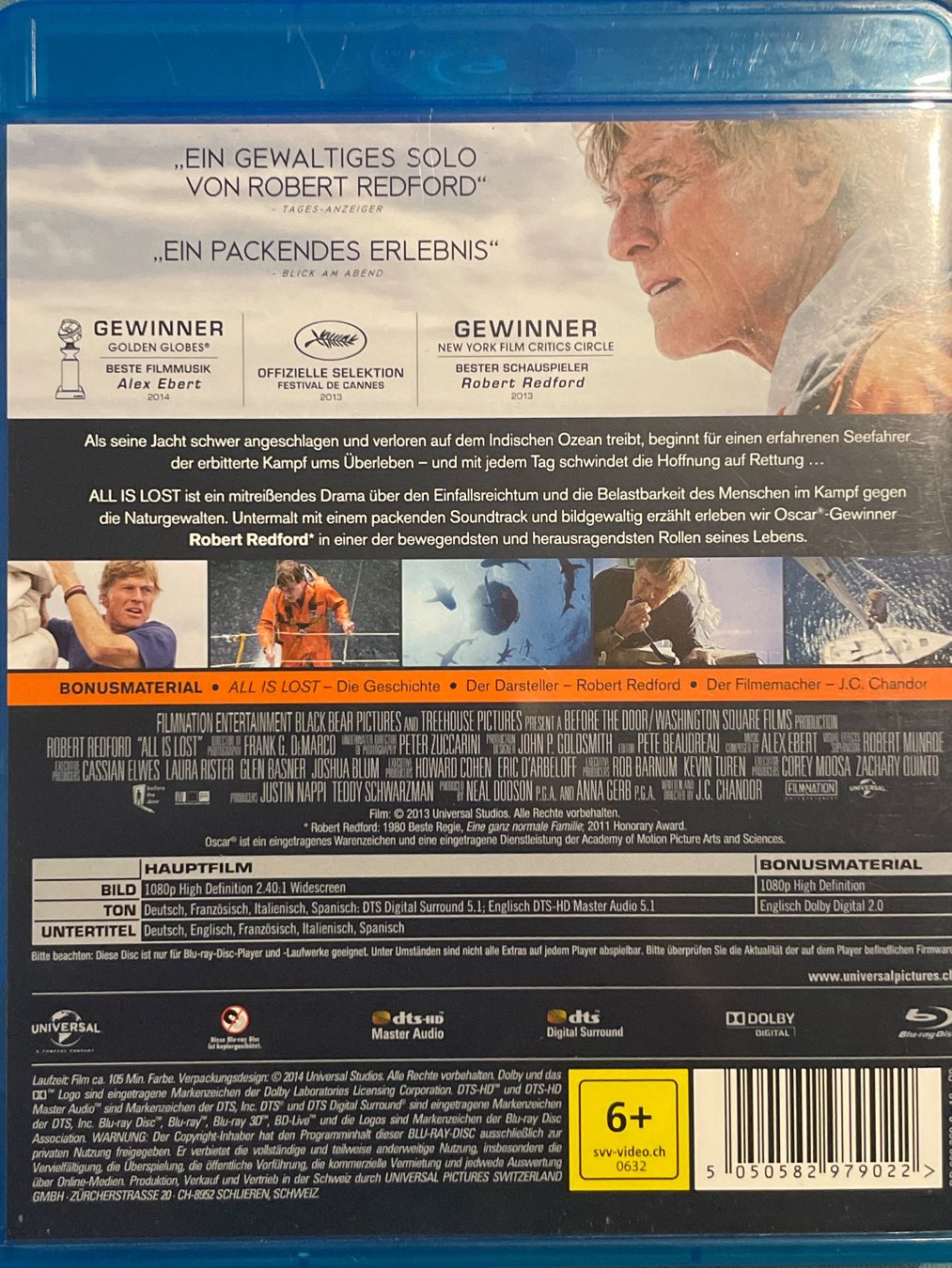 Tutti i DVDs: All Is Lost (2013) – Nuovo (secondo la descrizione) da Waldenburg venduto da Gonzo8 1