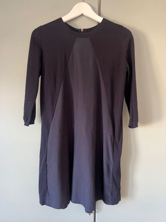 Langes Top / Minikleid von COS, Gr. XS, marine (wie neu)
