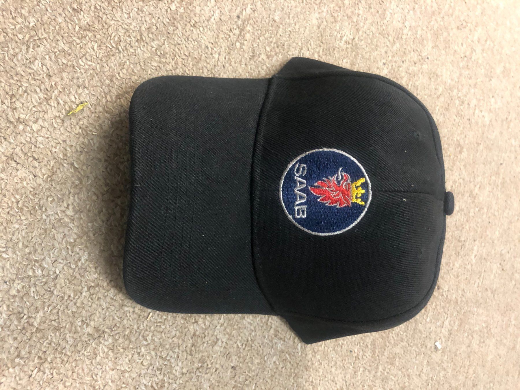 Copricapi, berretti & cappellini: Saab Basecap Cap Baseballcap Schwarz gestickt Lastwagen LKW – Nuovo e nell'imballaggio originale da Dättlikon venduto da easythings 1