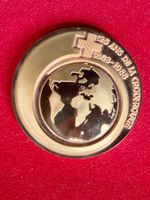 CROIX-ROUGE -Méd. Bronze 1988 125 Ans Proof - 6 cm/95,35 Gr.