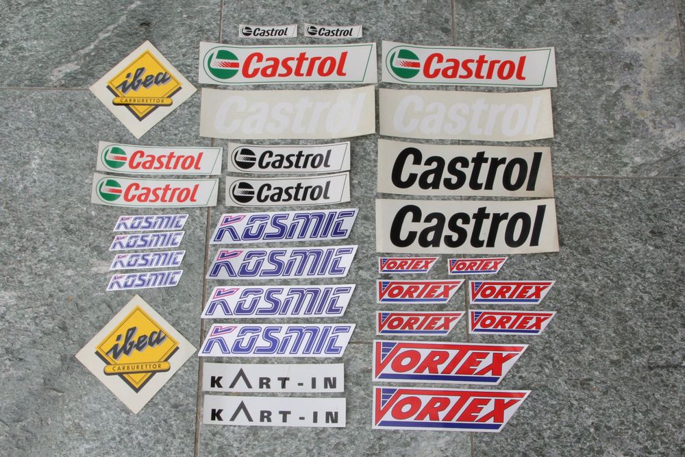 Autotuning Vintage Abziehbilder, Kleber, Sticker Set, 32 Stk (Gebraucht ...