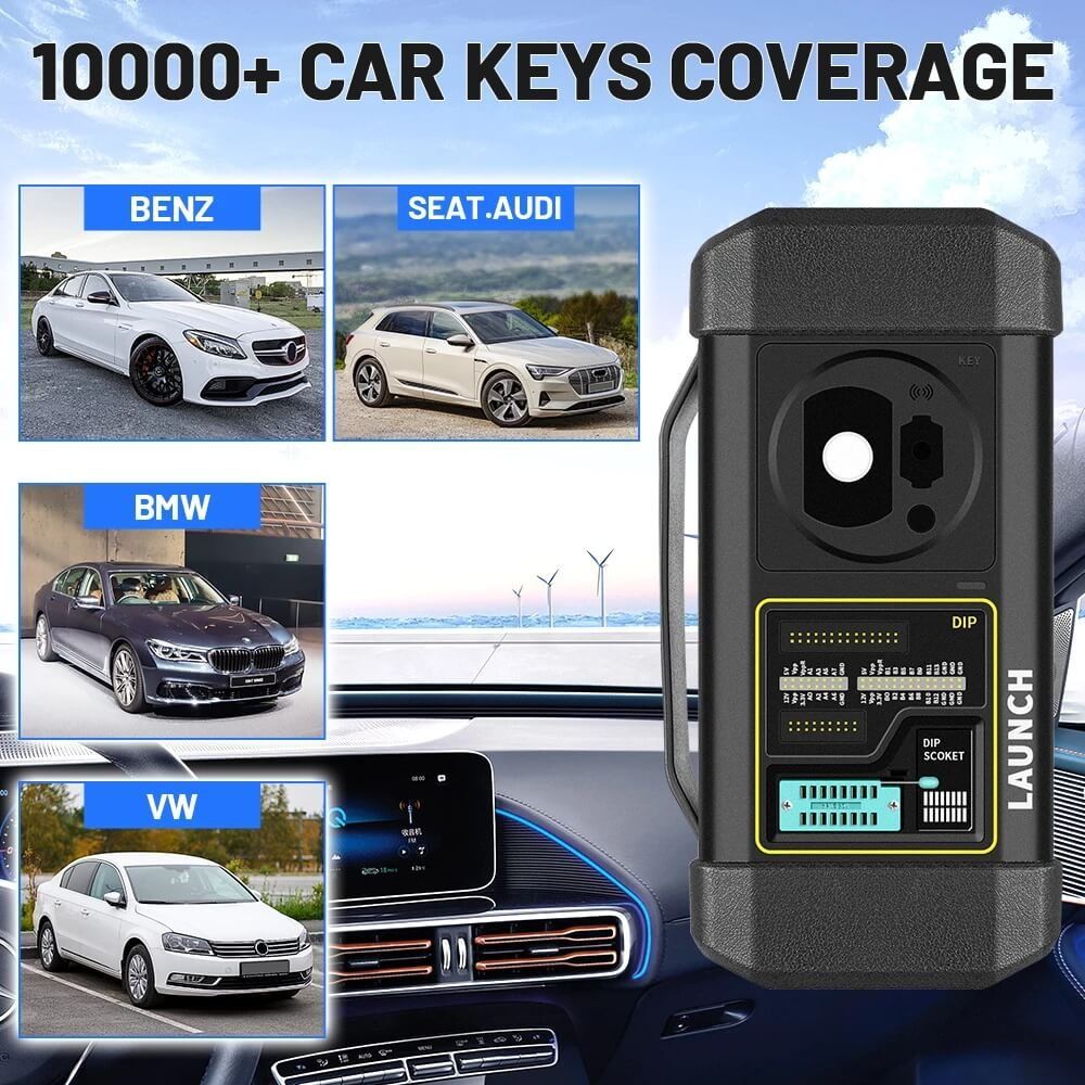 Mercedes-Benz Chiavi: LAUNCH X431 X-PROG 3 Autoschlüssel-Programmierwerkzeug – Nuovo e nell'imballaggio originale da Malans GR venduto da BUYBEST-Schweiz 3
