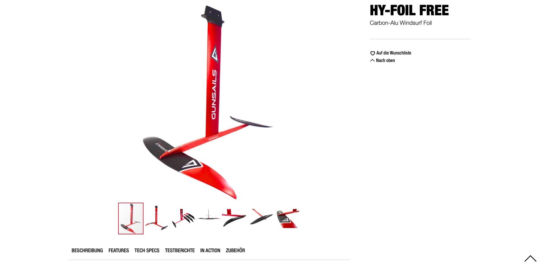 Surfboards & Schwimmbrette: Gunsails HY-FOIL FREE 1050 – Gebraucht aus Zürich von frontloop71 3