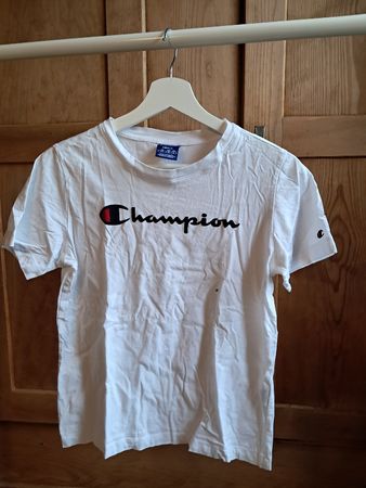 Champion T-Shirt, Grösse S, Weiss