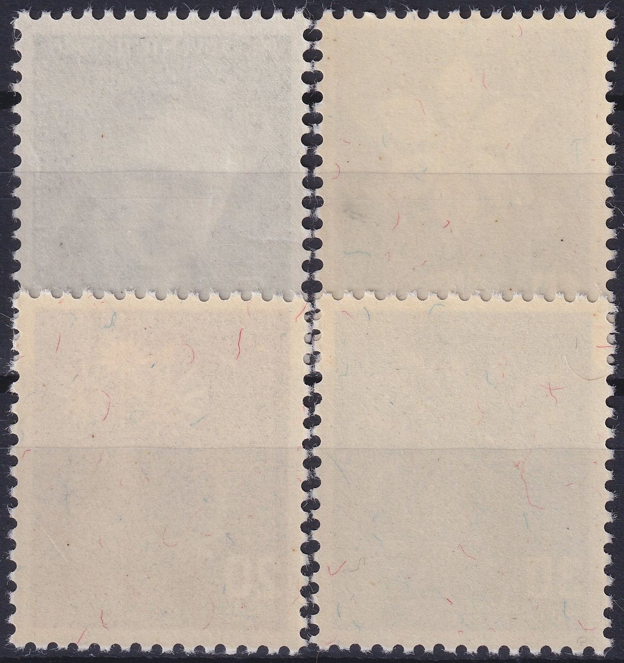 Tutti i francobolli: 1946, PJ J117-J120 Serie Einzelmarken postfrisch **. – Usato da Sursee venduto da Luzernerraute 1