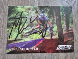 Autogrammkarte Nino Schurter Originalunterschrift