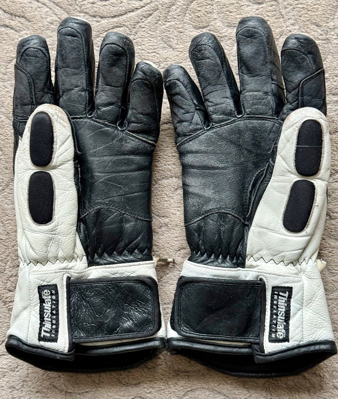 Reusch Guanti & manicotti: Reusch Ski Renn Handschuhe Leder Flame Gr. 7-8 – Usato da Engelburg venduto da mamalanima 1