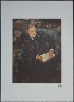 EGON SCHIELE     HANDNUMMERIERT DRUCKSIGNIERT MIT ZERTIFIKAT
