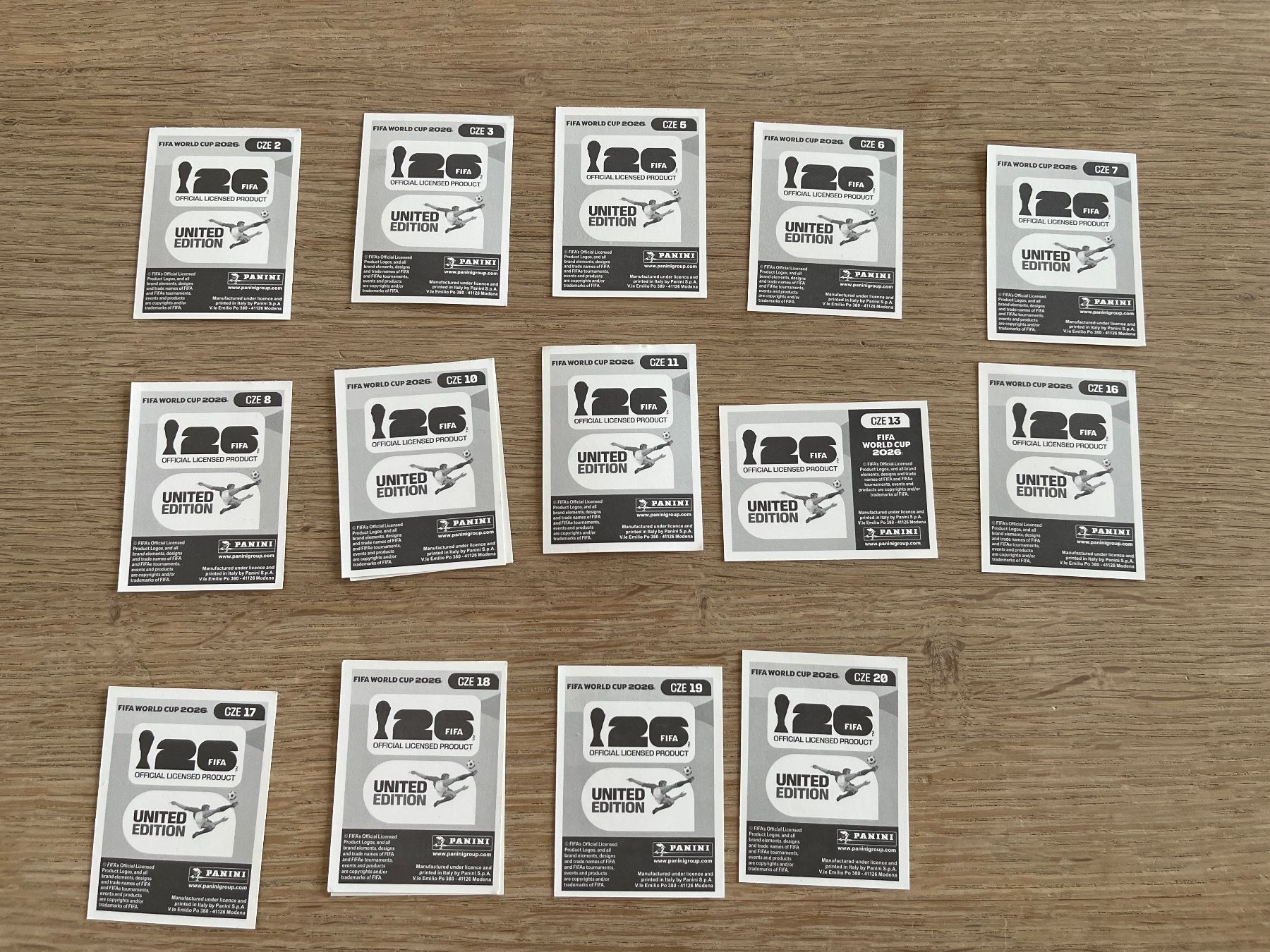 Panini Cartes à collectionner: Panini 2026 Tschechien – D'occasion à Niederrohrdorf par danino17