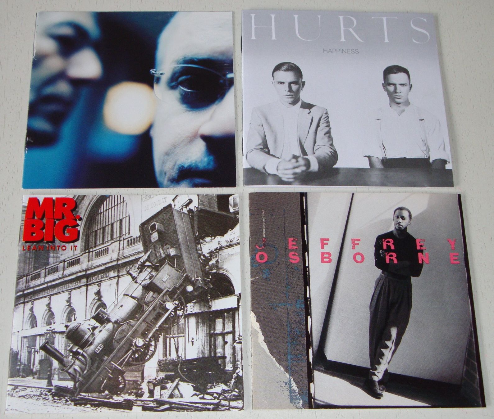 CD: 4CD's - Hurst, Mr. Big, RP5, Jeffrey Osborne – Usato da Unterbäch VS venduto da diquq