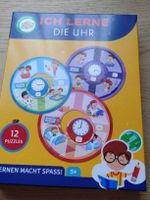 Lernspielzeug "Ich lerne die Uhr" - 12 Puzzles, 5+ Jahre
