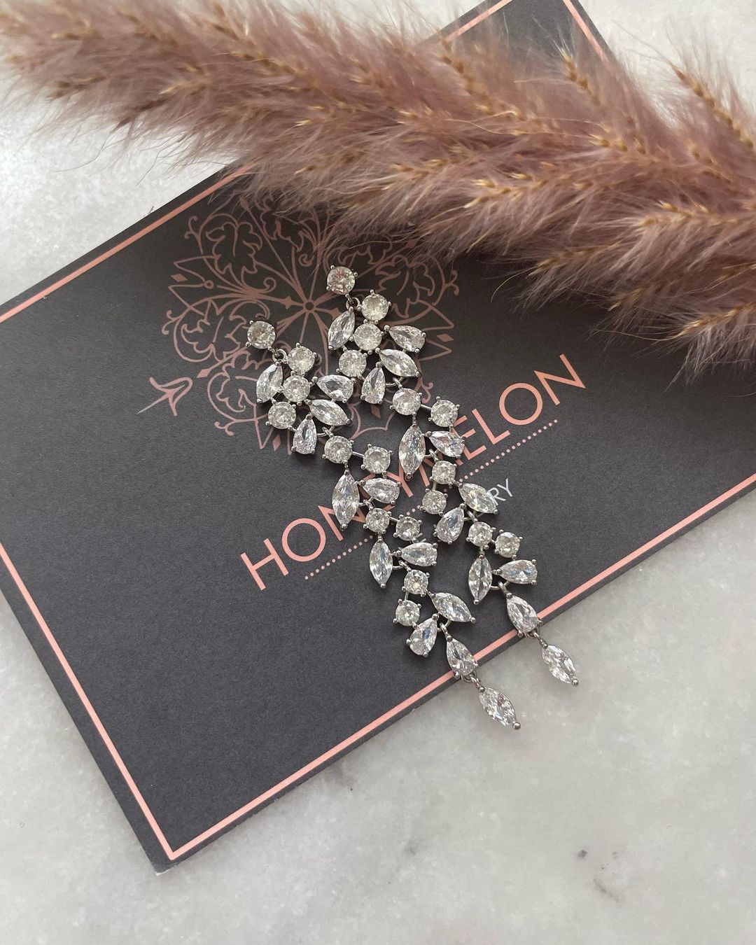 Orecchini pendenti & Orecchini a lobo: Earstuds 18k WhiteGold (Raining Stars) – Nuovo e nell'imballaggio originale da Zürich venduto da Honeymelon_Jewelry 1