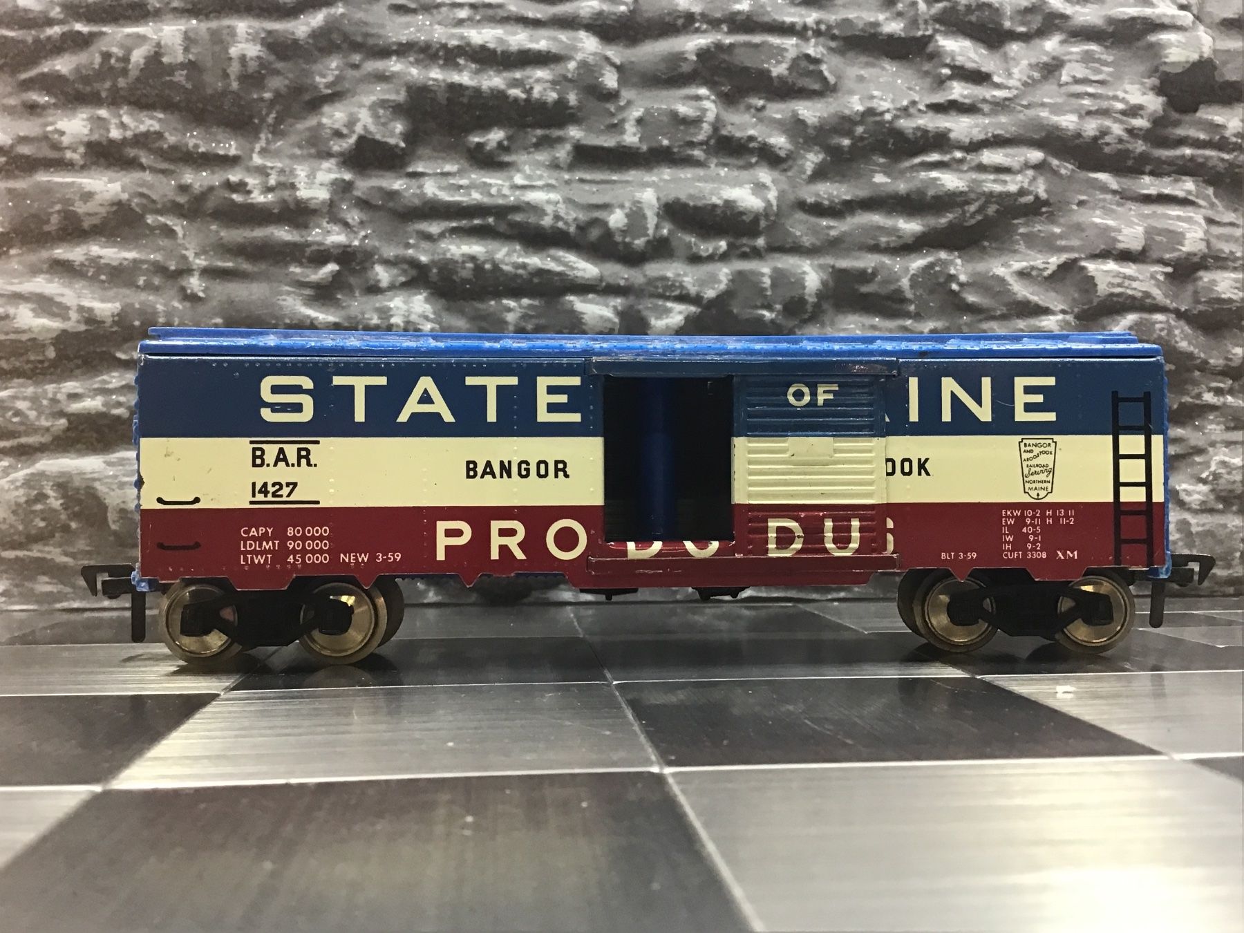 Fleischmann Trains électriques: FLEISCHMANN GÜTERWAGEN USA H0 – D'occasion à Männedorf par Spezial-Modelle 2