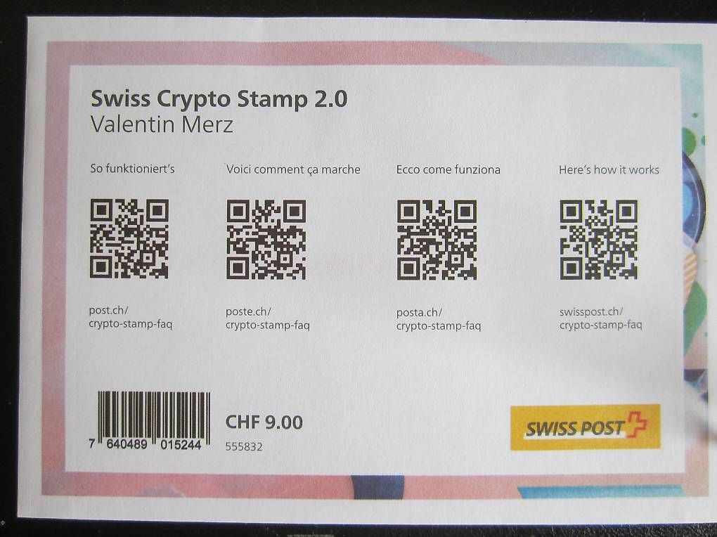 Tous les timbres: Crypto Stamp 2.0 – D'occasion à Saland par k_z_tny8 3