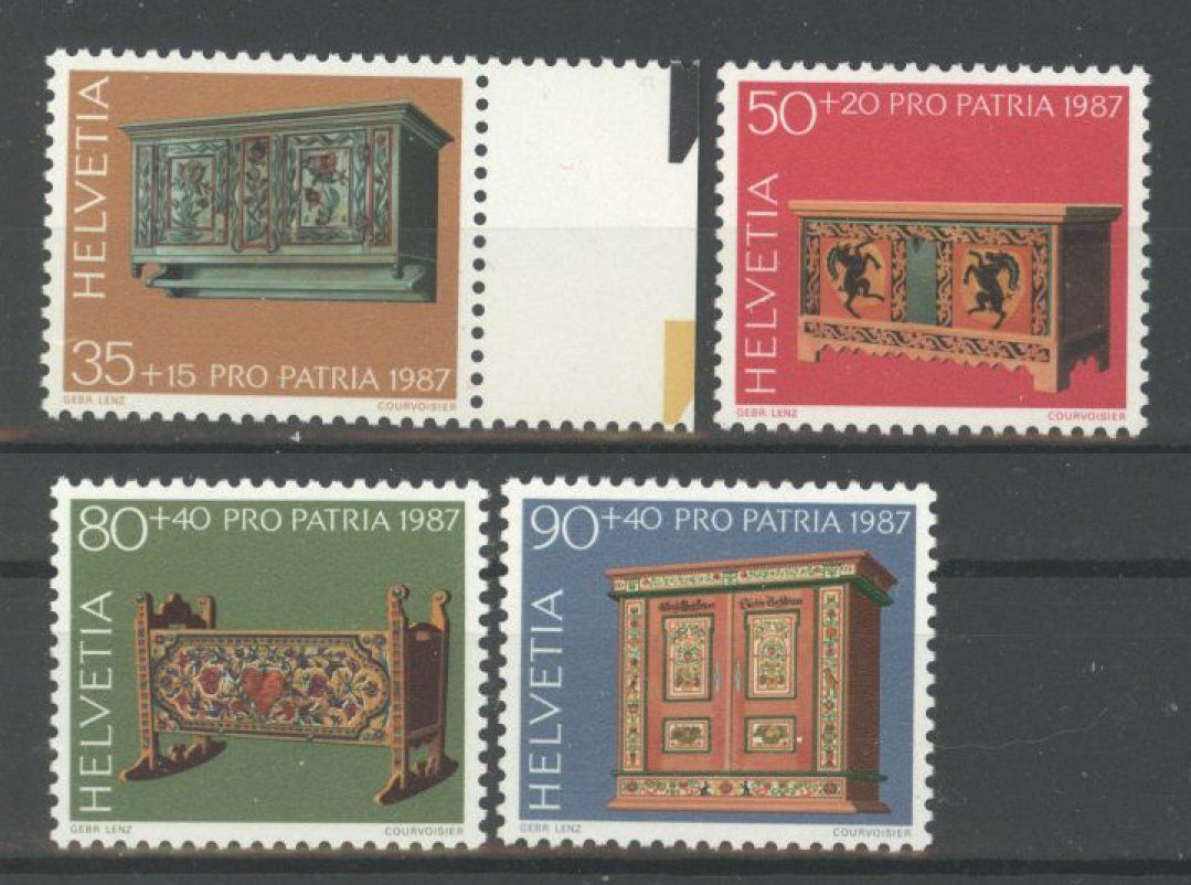 Tous les timbres: Pro Patria, 1987 ** – D'occasion à Willisau par Vollstempel