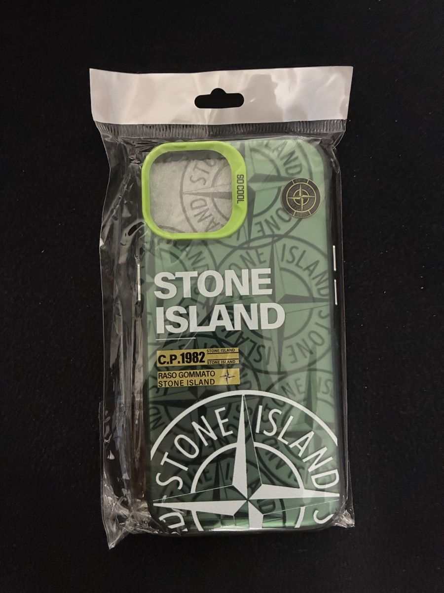 Stone Island Cover & Protezioni schermo: STONE ISLAND CASE GREEN IP15 – Nuovo (secondo la descrizione) da Taverne venduto da YOHISTORE