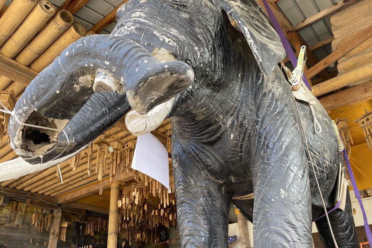 Statuette: Riesiger Elefant -  einzigartiges Dekostück – Usato da Ballwil venduto da ClassicGallery 4