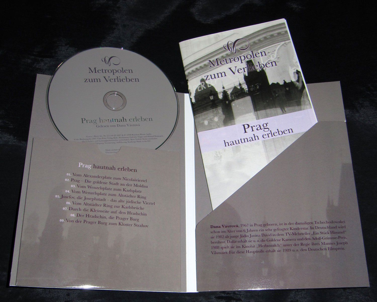 Libri: Reiseführer Geschenk Set Paris Rom Prag Wien Stadtplan + CD – Nuovo e nell'imballaggio originale da Basel venduto da Brouw 8
