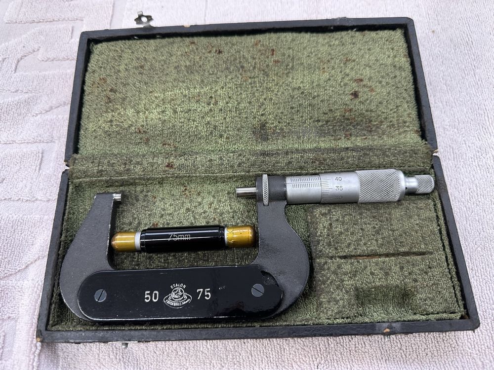Veraltet Mikrometer 6 Buchstabennull
