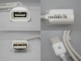 Apple 591-0240 Tastaturkabel Verlängerung USB-2.0 Typ-A