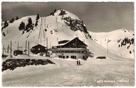 Villars - Col de Bretaye mit Funischlitten